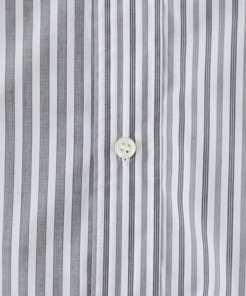 Name.(ネーム)の「【Name.】STUDIOUS別注 Asymmetry H/S SHT(シャツ/ブラウス・メンズ・ホワイト/サックスブルー・1/2/0)」の21枚目の写真