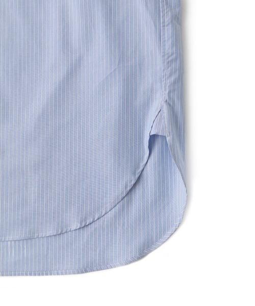 Name.(ネーム)の「【Name.】STUDIOUS別注 Asymmetry H/S SHT(シャツ/ブラウス・メンズ・ホワイト/サックスブルー・1/2/0)」の22枚目の写真