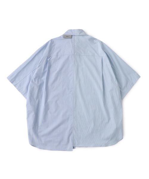 Name.(ネーム)の「【Name.】STUDIOUS別注 Asymmetry H/S SHT(シャツ/ブラウス・メンズ・ホワイト/サックスブルー・1/2/0)」の13枚目の写真