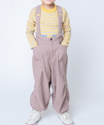 DILASH | ざっくりツイル表起毛オーバーオール(その他パンツ)