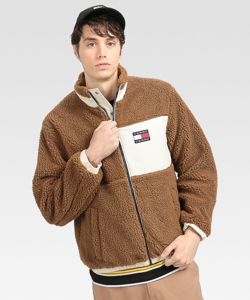 jeans リバーシブルシェルパジャケット 男女兼用 セール 40%OFF】トミージーンズ TOMMY JEANS リバーシブル