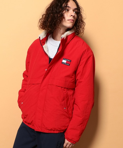 tommy jeans（トミー ジーンズ）の「リバーシブルシェルパ