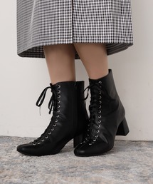 one after another NICE CLAUP | レースアップブーティー(ブーツ)