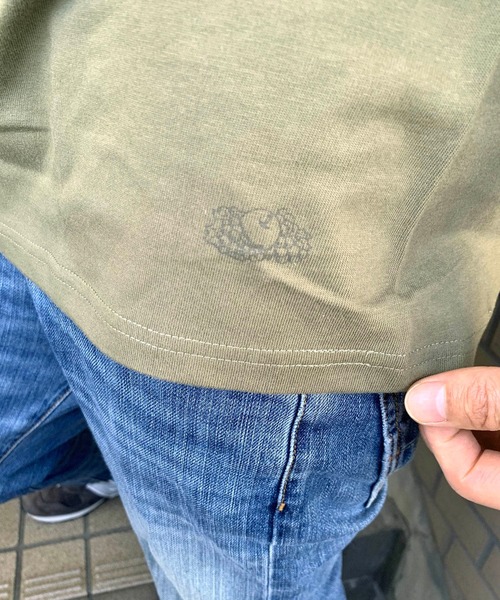 FRUIT OF THE LOOM(フルーツオブザルーム)の「【FRUIT OF THE LOOM】7oz 天竺 ポケットTシャツ(Tシャツ/カットソー・メンズ・ホワイト/ベージュ/ブラック/ネイビー/カーキ/グレー・LL/S/M/L/XS)」の11枚目の写真