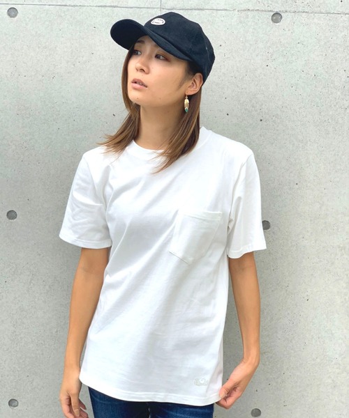 FRUIT OF THE LOOM(フルーツオブザルーム)の「【FRUIT OF THE LOOM】7oz 天竺 ポケットTシャツ(Tシャツ/カットソー・メンズ・ホワイト/ベージュ/ブラック/ネイビー/カーキ/グレー・LL/S/M/L/XS)」の15枚目の写真
