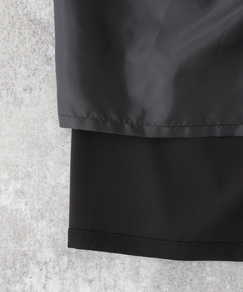 LEPSIM(レプシィム)の「ホソストラップVサロペ 918144(サロペット/オーバーオール・レディース・ブラック/モカ/グレイッシュベージュ・MEDIUM/LARGE)」の7枚目の写真