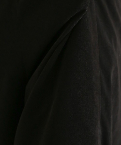 LEPSIM(レプシィム)の「ホソストラップVサロペ 918144(サロペット/オーバーオール・レディース・ブラック/モカ/グレイッシュベージュ・MEDIUM/LARGE)」の11枚目の写真