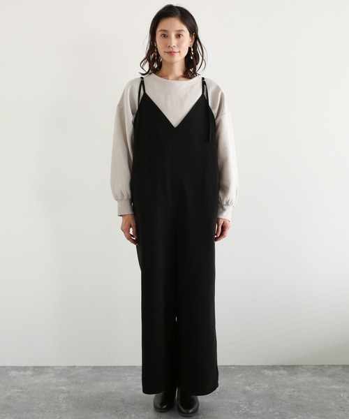 レプシィム　サロペット セール】ホソストラップVサロペ 918144（サロペット