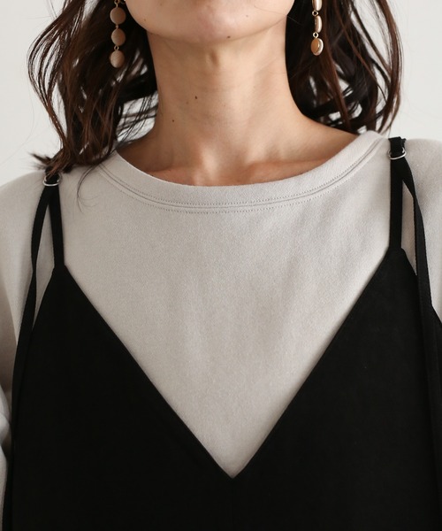 レプシィム　サロペット 楽天市場】【SALE／76%OFF】サテンVネックワイドサロペ LEPSIM