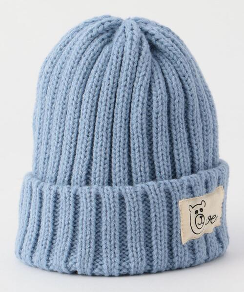 coen（コーエン）の「【coen キッズ / ジュニア】シンプルリブニットワッチ（ニット帽）（ニットキャップ/ビーニー・キッズ・ブラック/ライトブルー/ライラック/ライトグレー・FREE）」の10枚目の写真