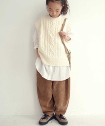 antiqua（アンティカ）の「コーデュロイパンツ（その他パンツ・キッズ）」
