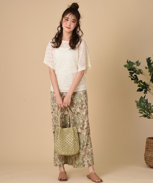 INTERPLANET（インタープラネット）の「シャイニーBAG（かごバッグ・レディース・ゴールド/シルバー・フリー）」の12枚目の写真