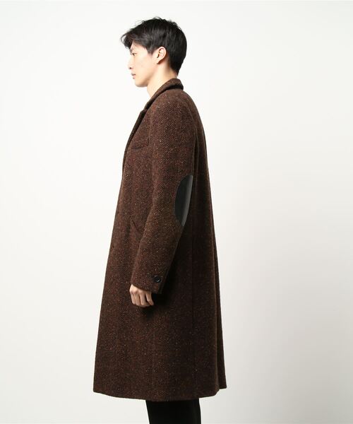 agnes b.（アニエスベー）の「TBG4 MANTEAU ヘリンボーンコート