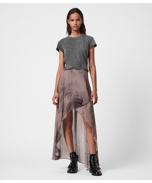 Ririnです☆【美品】ALLSAINTS(オールセインツ)スカート ALLSAINTS（オールセインツ）の「TARREN BIKER SKIRT | TARREN