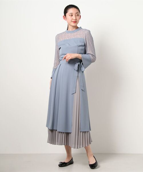 スタンドカラー スリットワンピース プリーツスカート セットアップ Form Forma フォルムフォルマ Online Store 公式 通販サイト