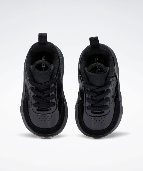 Reebok(リーボック)の「Cardi B クラブシー (スニーカー・キッズ・ライトグリーン/ピンク/ピンク系その他/ブラック×ブラック・14.0cm/12cm/13.0cm/15.0cm/16.0cm)」の10枚目の写真