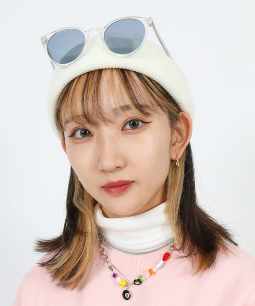 SPINNS（スピンズ）の「ボストンタイプ  カラーレンズサングラス（サングラス・メンズ・ブラック/ブラック系その他/ブルー/グレー/ベージュ/ベージュ系その他/ブラック系その他2・ONESIZE）」の7枚目の写真