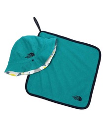 THE NORTH FACE（ザノースフェイス）の「THE NORTH FACE ザノースフェイス Baby Reversible Hat & Hand Towel Set NNB02010（ハット・キッズ）」