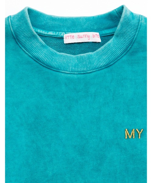 Little sunny bite（リトルサニーバイト）の「Chemical wash sweat top（Tシャツ/カットソー・レディース・ブラック/ブルー/ピンク・SMALL/LARGE/MEDIUM）」の20枚目の写真
