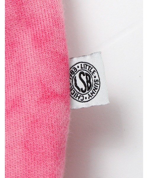 Little sunny bite（リトルサニーバイト）の「Chemical wash sweat top（Tシャツ/カットソー・レディース・ブラック/ブルー/ピンク・SMALL/LARGE/MEDIUM）」の9枚目の写真