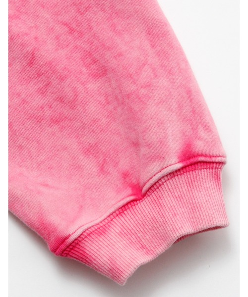 Little sunny bite（リトルサニーバイト）の「Chemical wash sweat top（Tシャツ/カットソー・レディース・ブラック/ブルー/ピンク・SMALL/LARGE/MEDIUM）」の6枚目の写真