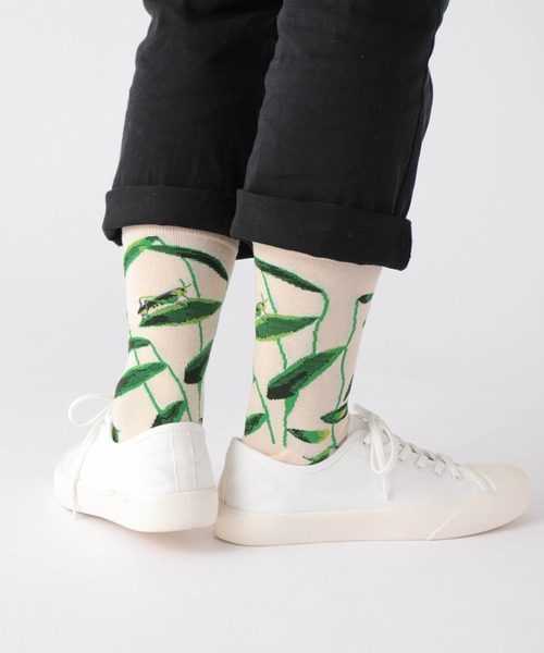 Jubilee（ジュビリー）の「花柄デザイン ユニセックス ソックス5足