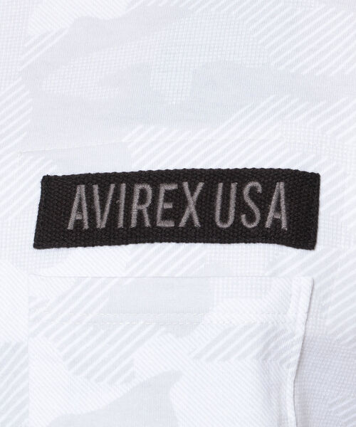AVIREX（アヴィレックス）の「ファティーグ Tシャツ/SS FATIGUE T-SHIRT/アヴィレックス/AVIREX（Tシャツ/カットソー・メンズ・White/Black/ホワイト/ブラック/オリーブ/ネイビー・X-LARGE/MEDIUM/LARGE/XX-LARGE/SMALL）」の11枚目の写真