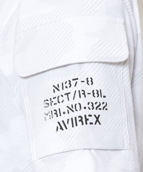 AVIREX（アヴィレックス）の「ファティーグ Tシャツ/SS FATIGUE T-SHIRT/アヴィレックス/AVIREX（Tシャツ/カットソー・メンズ・White/Black/ホワイト/ブラック/オリーブ/ネイビー・X-LARGE/MEDIUM/LARGE/XX-LARGE/SMALL）」の13枚目の写真