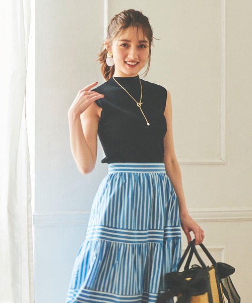 31 Sons de mode(トランテアン ソン ドゥ モード)の「パールYシェイプネックレス(ネックレス・レディース・ゴールド・FREE)」の3枚目の写真