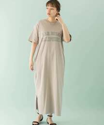 URBAN RESEARCH Sonny Label | 【別注】Champion×Sonny Label USAコットンロゴプリントワンピース(ワンピース)