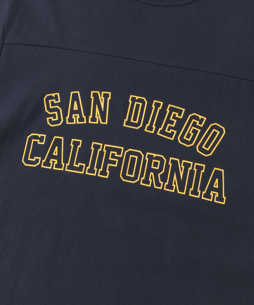 URBAN RESEARCH Sonny Label（アーバンリサーチサニーレーベル）の「『別注』Champion×Sonny Label　USAコットンロゴプリントワンピース（ワンピース・レディース・ホワイト/ブラック/ネイビー/ベージュ系その他・ONE）」の19枚目の写真