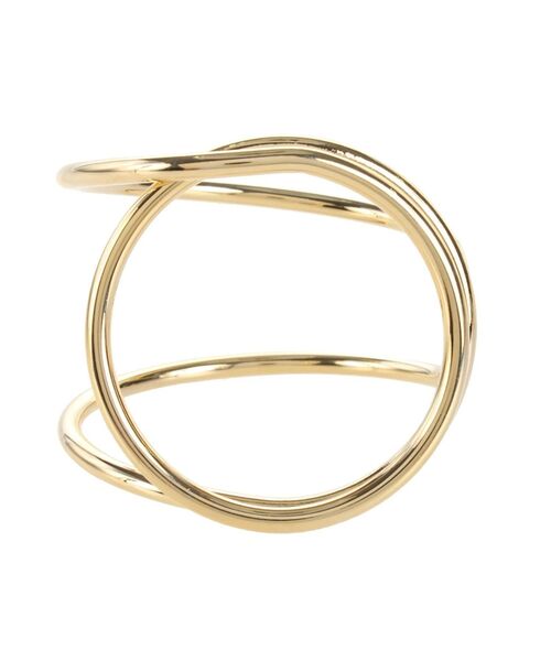 EMODA（エモダ）の「デフォメーションワイドバングル（バングル/リストバンド・レディース・シルバー/ゴールド・FREE）」の7枚目の写真