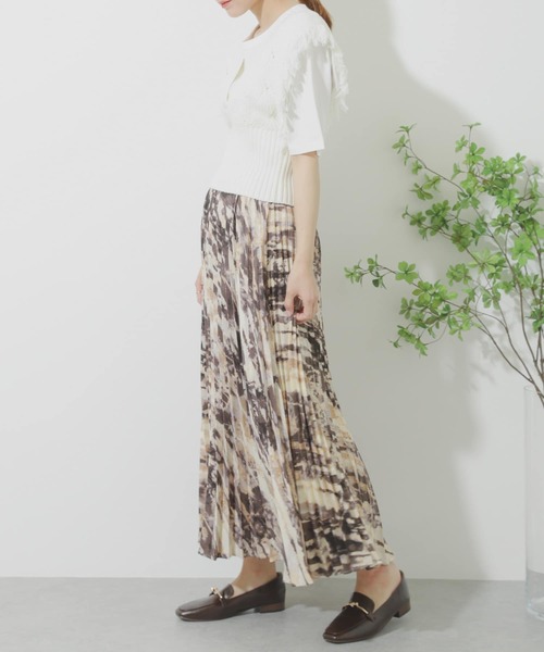 SENSE OF PLACE by URBAN RESEARCH（センスオブプレイスバイアーバンリサーチ）の「Vネックフリンジノースリーブビスチェ（ベスト・レディース・ブラック/オレンジ/イエロー/オフホワイト・ONE）」の18枚目の写真