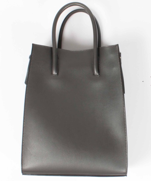 12Twelve Agenda(トゥエルブ アジェンダ)の「サイドファスナーA4トートバッグ(トートバッグ・レディース・ベージュ/チャコールグレー/ブラウン・FREE)」の5枚目の写真