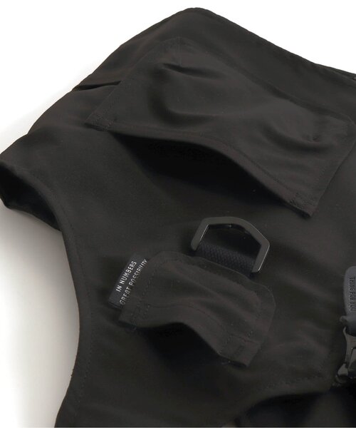 apres les cours（アプレレクール）の「ユーティリティベスト_撥水加工（ベスト・キッズ・ブラック・110/130）」の7枚目の写真