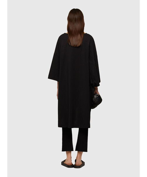 DIESEL（ディーゼル）の「レディース ワンピース ロゴ プリント 半袖 ドレス（ワンピース・レディース・ホワイト/パープル/ブラック・SMALL/X-SMALL/XX-SMALL）」の7枚目の写真