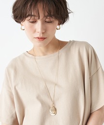 un dix cors | 色違いで揃えたくなる、上質素材の綿100%　USAコットンBIG T(Tシャツ/カットソー)