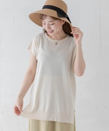 URBAN RESEARCH Sonny Label | クールミストフレンチスリーブプルオーバー(ニット/セーター)