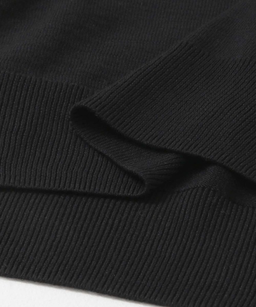 URBAN RESEARCH Sonny Label（アーバンリサーチサニーレーベル）の「〈接触冷感〉クールミストフレンチスリーブプルオーバー（ニット/セーター・レディース・ブラック/ブルー系その他/オフホワイト・FREE）」の8枚目の写真