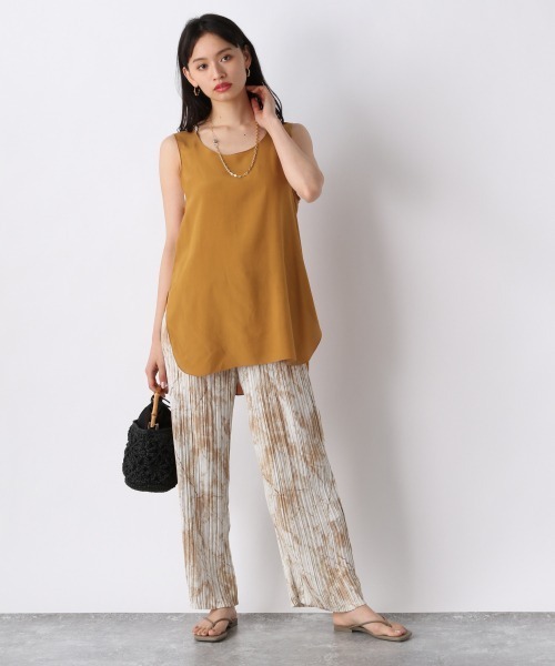 JEANASIS（ジーナシス）の「シルクタッチサテンタンク/943264（タンクトップ・レディース・アイボリー/ブラウン系その他/ライトピンク・FREE）」の20枚目の写真