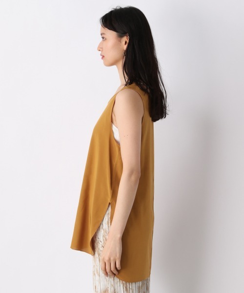 JEANASIS（ジーナシス）の「シルクタッチサテンタンク/943264（タンクトップ・レディース・アイボリー/ブラウン系その他/ライトピンク・FREE）」の14枚目の写真