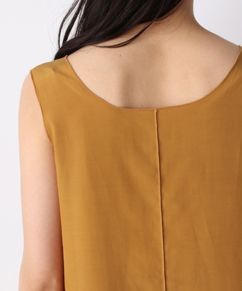 JEANASIS（ジーナシス）の「シルクタッチサテンタンク/943264（タンクトップ・レディース・アイボリー/ブラウン系その他/ライトピンク・FREE）」の19枚目の写真