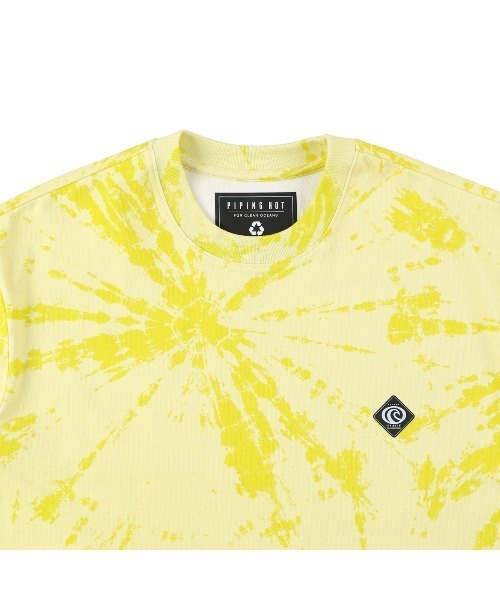 PIPING HOT FUTURE(パイピングホットフューチャー)の「S/S OVERSIZE LOGO TAPE T-SHIRT(Tシャツ/カットソー・メンズ・イエロー・L/XL/M/S)」の3枚目の写真