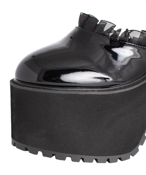 ROJITA（ロジータ）の「フリルハートバックルエナメルシューズ（その他シューズ・レディース・ブラック・38/36/37）」の6枚目の写真