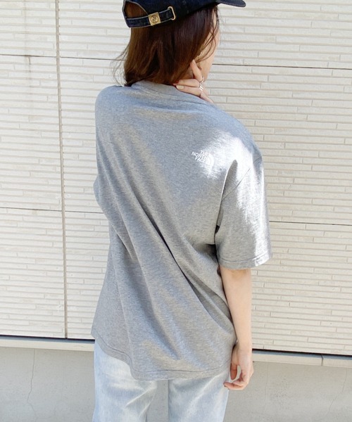 THE NORTH FACE（ザノースフェイス）の「国内未発売 THE NORTH FACE(ザ・ノースフェイス)/ワンポイントロゴ 半袖 デイリーコットンTシャツ/DAILY LOGO SS/R/TEE（Tシャツ/カットソー・レディース・ブラック/ホワイト/グレー/パープル/ライトグレー/ブルー・L/XXL/M/XL）」の15枚目の写真