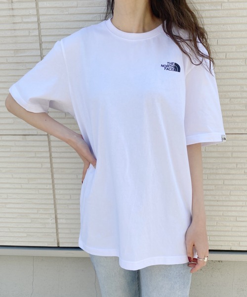 THE NORTH FACE（ザノースフェイス）の「国内未発売 THE NORTH FACE(ザ・ノースフェイス)/ワンポイントロゴ 半袖 デイリーコットンTシャツ/DAILY LOGO SS/R/TEE（Tシャツ/カットソー・レディース・ブラック/ホワイト/グレー/パープル/ライトグレー/ブルー・L/XXL/M/XL）」の16枚目の写真