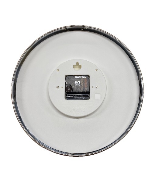 entre square（アントレスクエアー）の「クラシッククロック ホワイト×シルバー（掛け時計・レディース・ホワイト・ONE SIZE）」の5枚目の写真