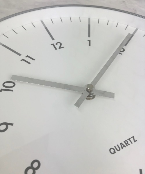 entre square（アントレスクエアー）の「クラシッククロック ホワイト×シルバー（掛け時計・レディース・ホワイト・ONE SIZE）」の18枚目の写真