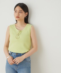 【WEB限定】ハニカムメッシュタンクトップ