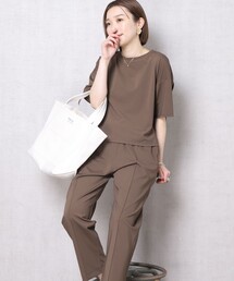 ▽【WEB限定】ポンチリラックスセットアップ